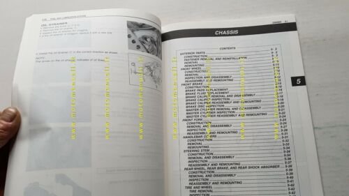 Suzuki UG 110 Hokuto SCOOTER 2000 manuale officina INGLESE originale