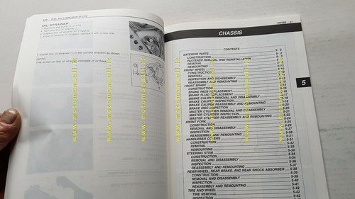 Suzuki UG 110 Hokuto SCOOTER 2000 manuale officina INGLESE originale