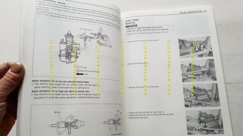 Suzuki UG 110 Hokuto SCOOTER 2000 manuale officina INGLESE originale