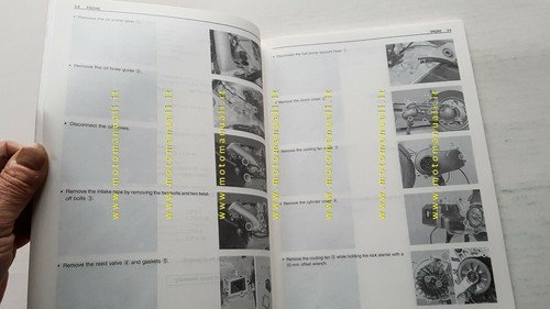 Suzuki UG 110 Hokuto SCOOTER 2000 manuale officina INGLESE originale