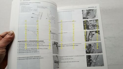 Suzuki UG 110 Hokuto SCOOTER 2000 manuale officina ITALIANO originale
