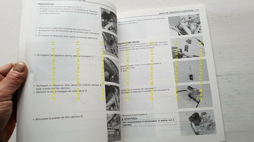 Suzuki UG 110 Hokuto SCOOTER 2000 manuale officina ITALIANO originale