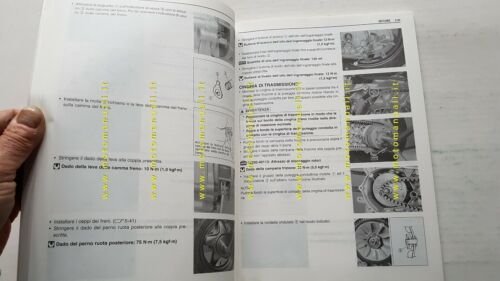 Suzuki UG 110 Hokuto SCOOTER 2000 manuale officina ITALIANO originale