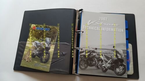 Suzuki V Strom 2002 cartella stampa presentazione originale NO depliant …