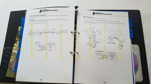 Suzuki V Strom 2002 cartella stampa presentazione originale NO depliant …