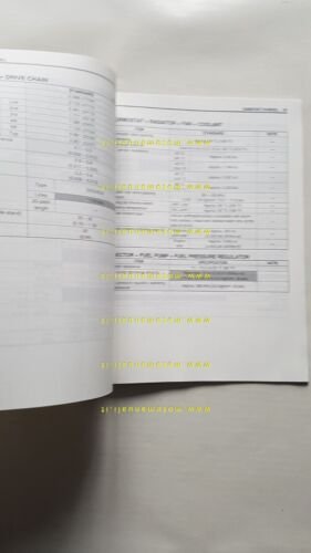 Suzuki V-Strom 650 DL A AGGIORNAMENTO 2006-7 manuale officina INGLESE …