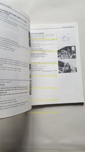 Suzuki V-Strom 650 DL A AGGIORNAMENTO 2006-7 manuale officina INGLESE …