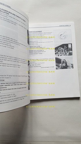 Suzuki V-Strom 650 DL A AGGIORNAMENTO 2006-7 manuale officina INGLESE …