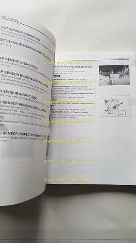 Suzuki V-STROM DL 1000 2002 manuale officina INGLESE originale WORKSHOP …