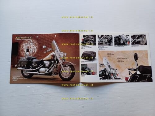 Suzuki VL 1500 Intruder 1997 accessori originali depliant originale inglese