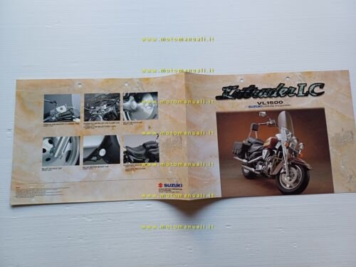 Suzuki VL 1500 Intruder 1997 accessori originali depliant originale inglese