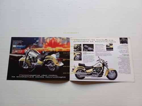 Suzuki VL 1500 Intruder 2001 depliant originale italiano