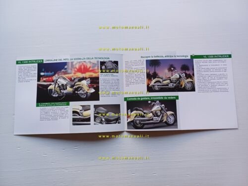 Suzuki VL 1500 Intruder depliant originale italiano