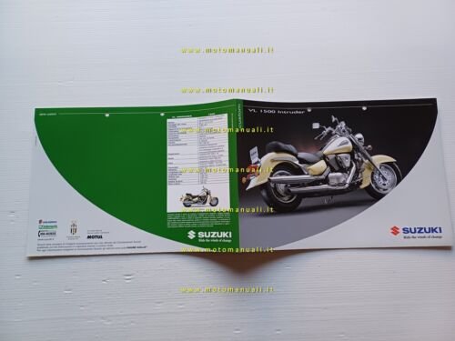 Suzuki VL 1500 Intruder depliant originale italiano