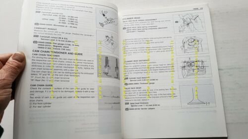 Suzuki VL 800 K1 2001 manuale officina INGLESE originale workshop …