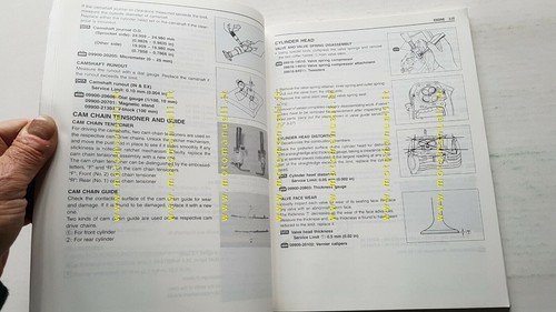 Suzuki VL 800 K1 2001 manuale officina INGLESE originale workshop …