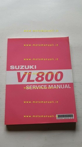 Suzuki VL 800 K1 2001 manuale officina INGLESE originale workshop …