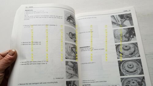 Suzuki VL 800 K1 2001 manuale officina INGLESE originale workshop …