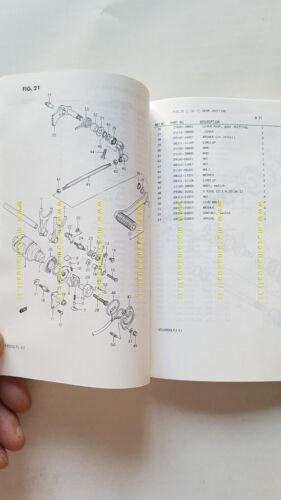 SUZUKI VS 1400 GL 1987 catalogo ricambi originale Spare Parts …