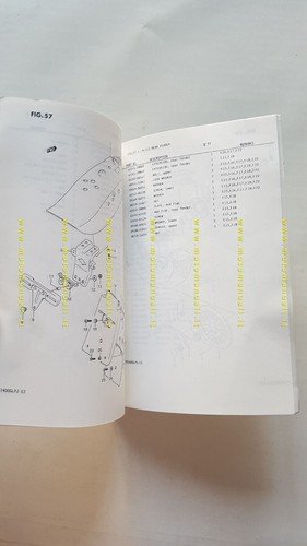 SUZUKI VS 1400 GL 1987 catalogo ricambi originale Spare Parts …