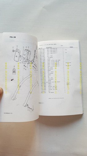 SUZUKI VS 1400 GL 1987 catalogo ricambi originale Spare Parts …