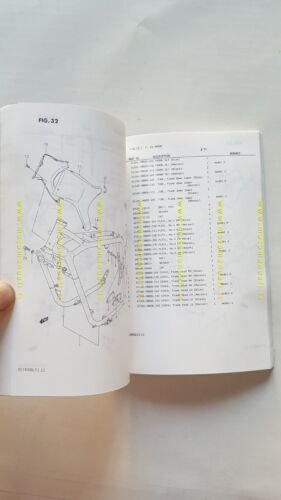 SUZUKI VS 1400 GL 1987 catalogo ricambi originale Spare Parts …