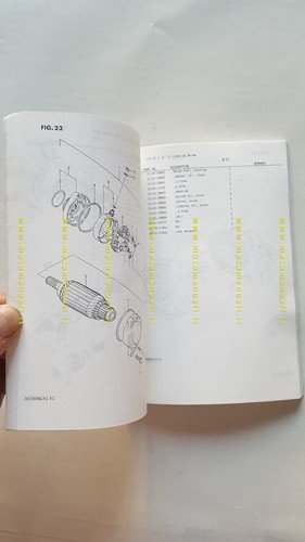 SUZUKI VS 1400 GL 1987 catalogo ricambi originale Spare Parts …
