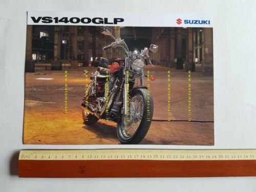 Suzuki VS 1400 GLP 1991 depliant originale INGLESE