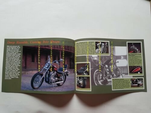 Suzuki VS 1400 GLP 1991 depliant originale INGLESE