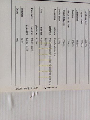 Suzuki VS 1400 GLP Intruder 1995 depliant italiano originale