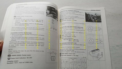 Suzuki VS 600 GL 1995 manuale officina originale INGLESE workshop …