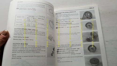 Suzuki VS 600 GL 1995 manuale officina originale INGLESE workshop …