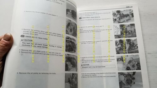 Suzuki VS 600 GL 1995 manuale officina originale INGLESE workshop …