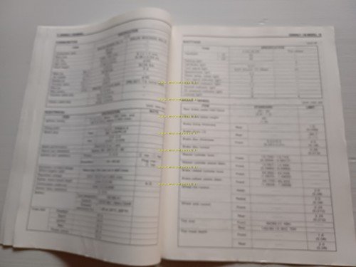 Suzuki VS 600 GLT 1996 AGGIORNAMENTO manuale officina originale TESTO …