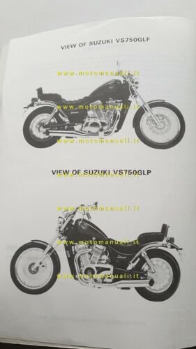 Suzuki VS 750 GL - VS 800 GL 1985-96 manuale …