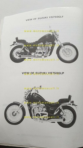 Suzuki VS 750 GL - VS 800 GL 1985-96 manuale …