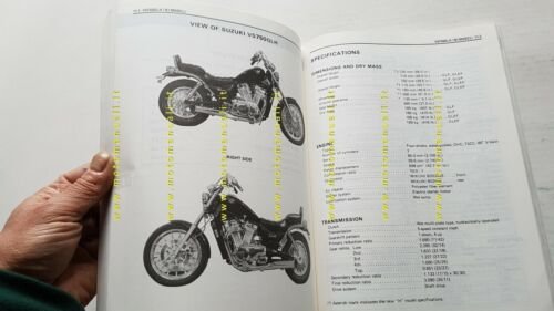 Suzuki VS 750 GL - VS 800 GL 1985-96 manuale …