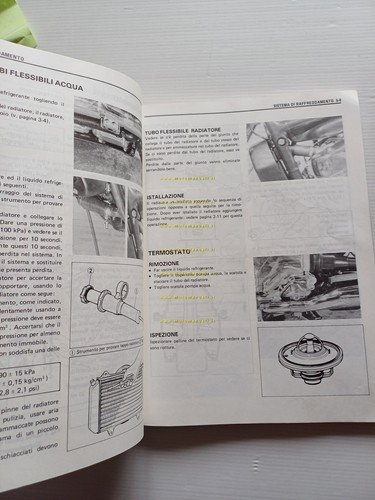 Suzuki VS 750 GL 1986 manuale officina riparazione ITALIANO originale