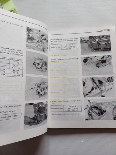 Suzuki VS 750 GL 1986 manuale officina riparazione ITALIANO originale