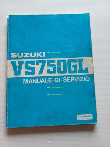 Suzuki VS 750 GL 1986 manuale officina riparazione ITALIANO originale