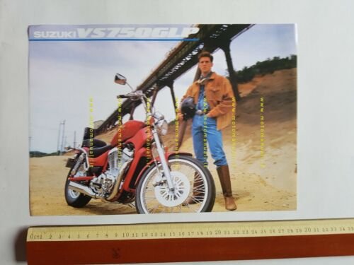Suzuki VS 750 GLP depliant originale italiano