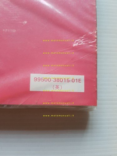 Suzuki VX 800 modelli 1991-96 manuale officina originale inglese