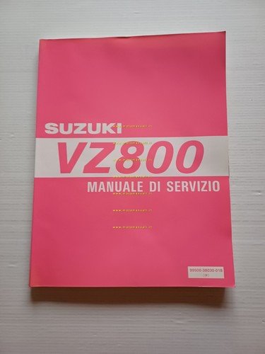 Suzuki VZ 800 V 1997 manuale officina ITALIANO originale