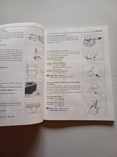 Suzuki VZ 800 V 1997 manuale officina ITALIANO originale