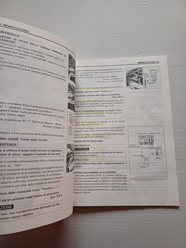 Suzuki VZ 800 V 1997 manuale officina ITALIANO originale