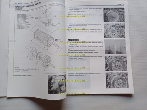 Suzuki XF 650 2000 AGGIORNAMENTO manuale officina ITALIANO originale