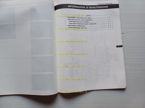Suzuki XF 650 2000 AGGIORNAMENTO manuale officina ITALIANO originale