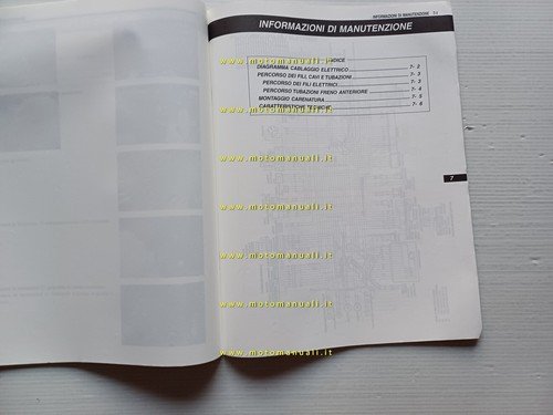 Suzuki XF 650 2000 AGGIORNAMENTO manuale officina ITALIANO originale