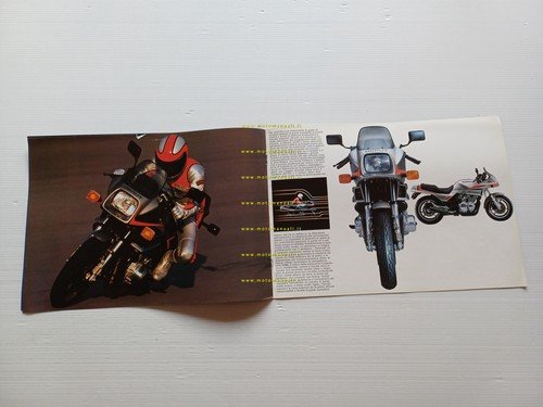 SUZUKI XN 85 Turbo 1985 depliant italiano originale