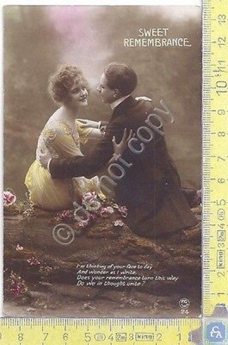 Sweet Remembrance - Cartolina - Post Card - Primi '900 … | Immagine principale
